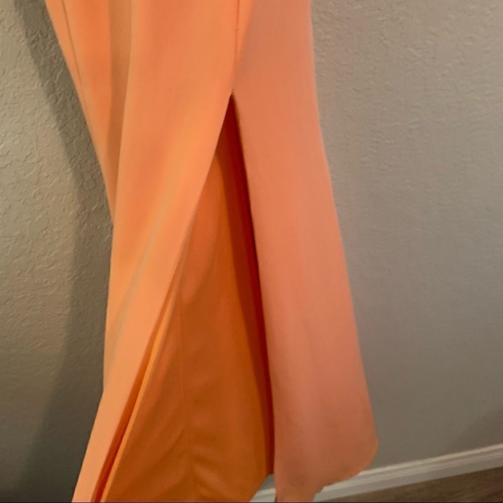 BARIANO AUSTRALIA Apricot Maxi Dress Size 8 - Picture 5 of 11